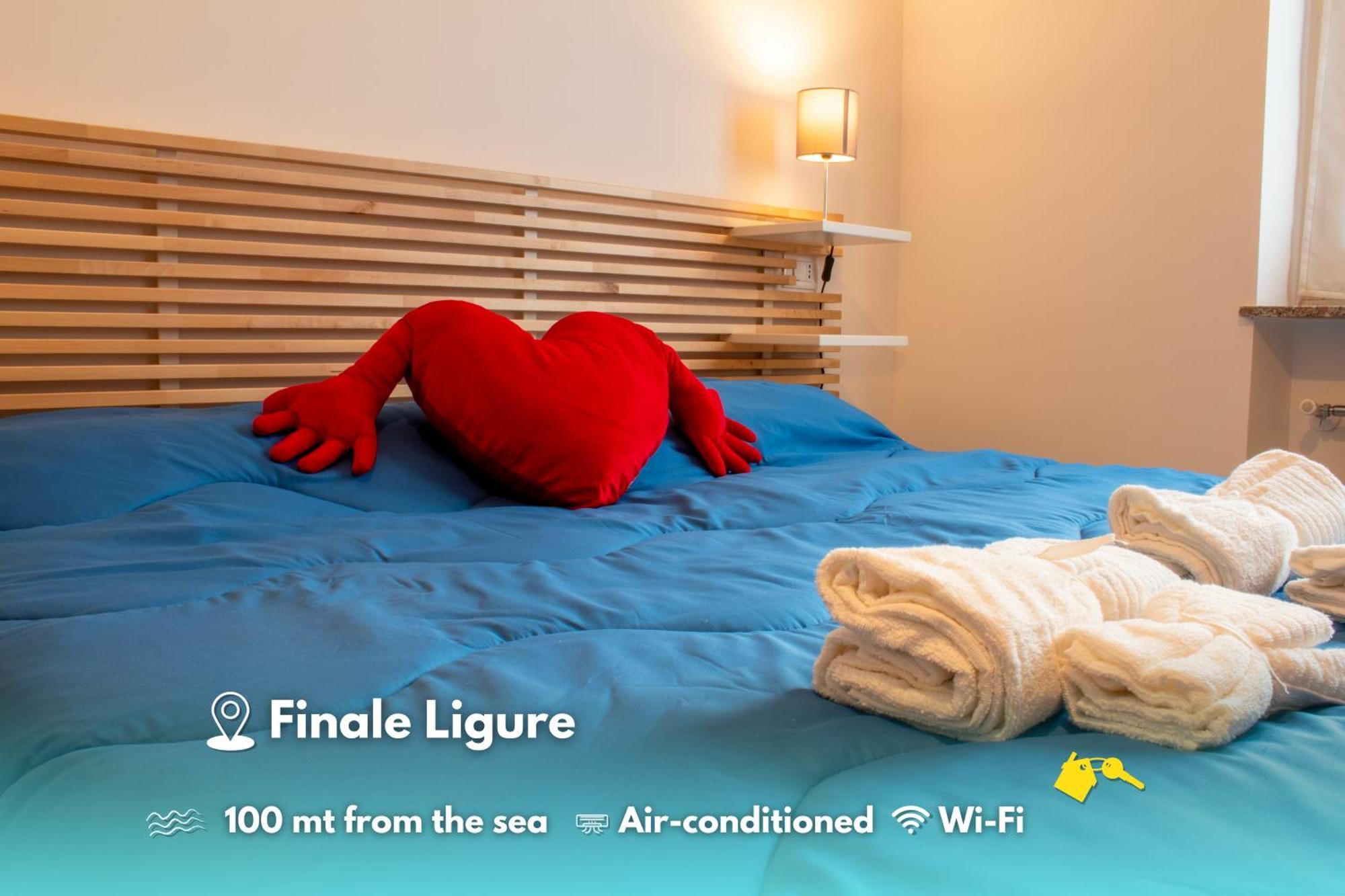 100 Metri Dal Mare Relax A Due Passi Dal Centro Lejlighed Finale Ligure Eksteriør billede